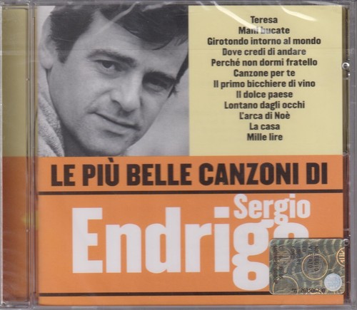 Sergio endrigo raro cd - endrigo,