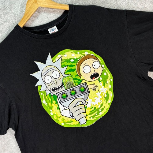 Shirt rick and morty - morty, portal