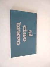 Piaggio CIAO SI BRAVO 50 Manuale Uso Manutenzione Originale Usato_no vespa 125