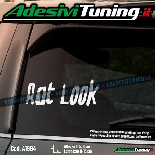Adesivo rat look sticker - adesivo,