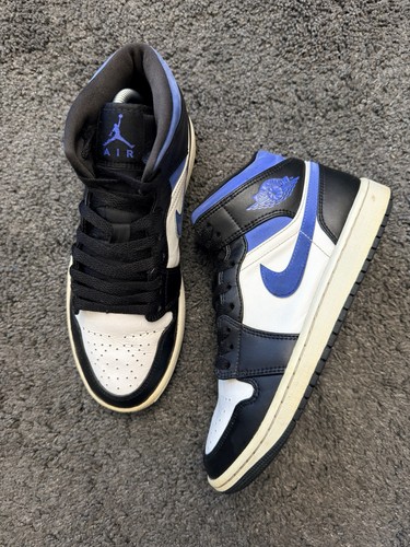 Air jordan mid - nero, bianco