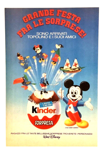 Pubblicita kinder sorpresa - kinder,