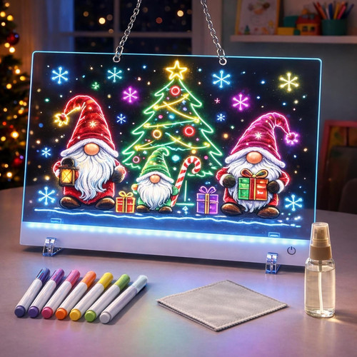 Lavagna disegno led 35 x - lavagna, led,