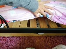 Lettino allungabile Ikea completo di doghe in legno e materasso