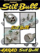 KIT 4 BULLONI ANTIFURTO PER