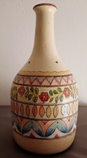 VASO CERAMICA DISEGNI FIORI FIMATO VITALI