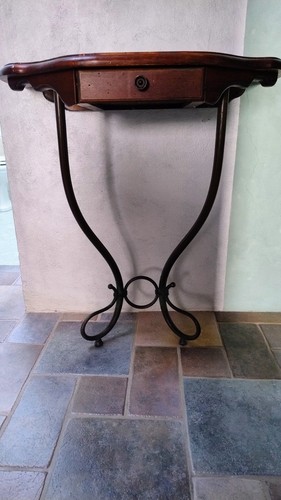 Console parete legno con - console,