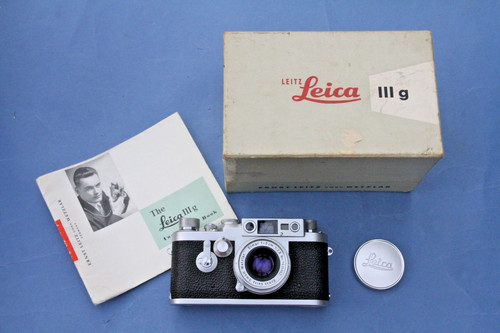 Favolosa leica iiig con elmar - leica,