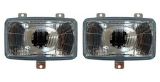 2X H4 Fari Con Luce Lunga E Luce Bassa Per Trattore Deutz-Fahr Hurlimann