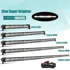 Luce Barra Led Slim 4x4
