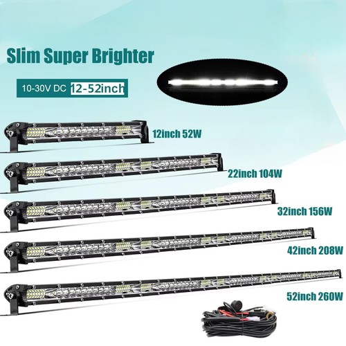 Luce barra led slim 4x4 - barra,
