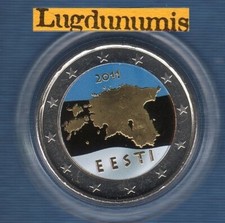 Estonie 2011 2 Euro Couleur