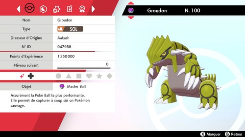Pokemon groudon shiny 6iv - pokemon,