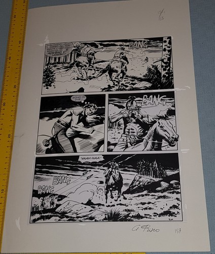 Tavola originale zagor - originale,