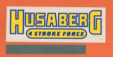 Adesivo Vintage Sticker Autocollant Aufkleber Auto Moto tuning HUSABERG 4 Stroke