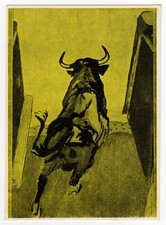 Salida de Toro - Roberto Montanari - Collezione Andreoli - (1971)