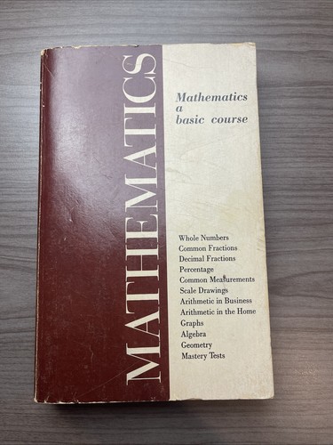 Mathematics basic course by - a,