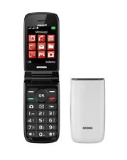 Telefonino Brondi Magnum 4 Dual Sim Cellulare + Auricolari con microfono BIANCO
