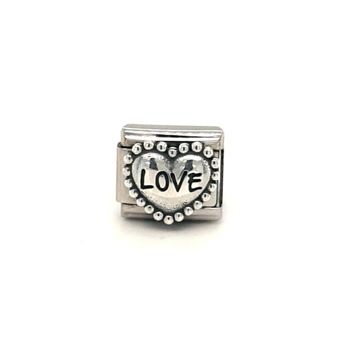 Charm cuore amore link - cuore,
