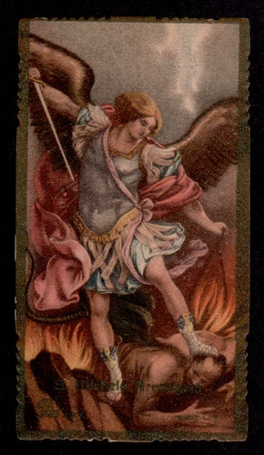 Antico santino holy card - a1,