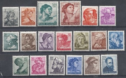 1961 italia michelangiolesca - italia,