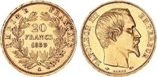 Francia 20 FRANCO D'ORO 1859 A