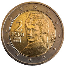 Moneta rara 2 euro Austria 2013 in condizioni C Rif. 032/25
