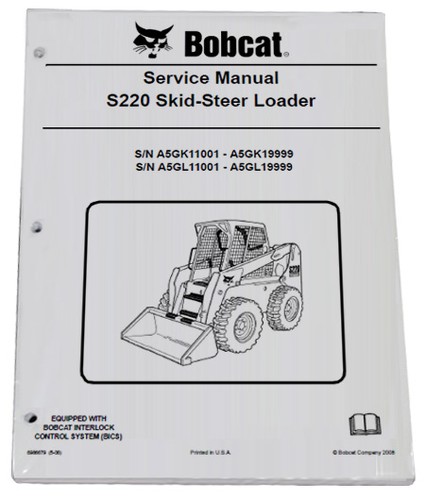Bobcat s220 skid steer loader - s220,