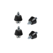 KIT 4pz ANTI VIBRANTI staffa climatizzatore condizionatore SUPPORTI