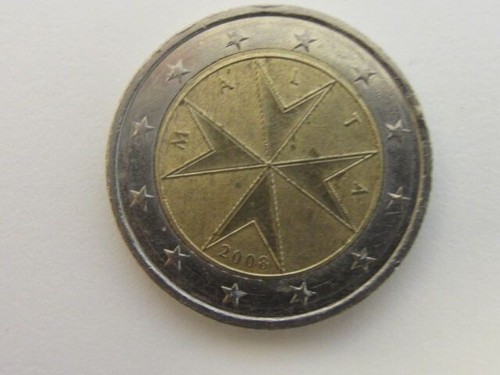 Moneta euro malta - da,