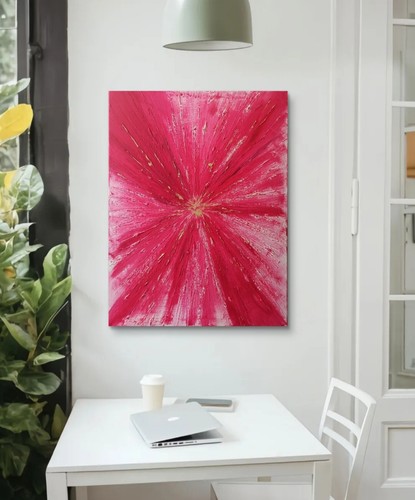 Quadro moderno dipinto mano - dipinto,