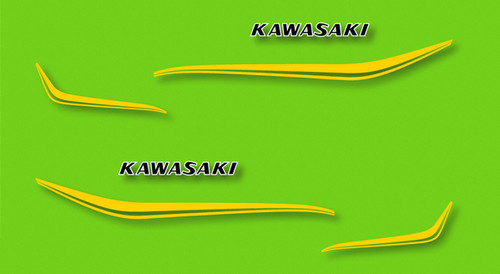 Kawasaki 250 stickers - 250,
