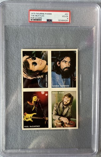 The beatles 1975 figurine - the,