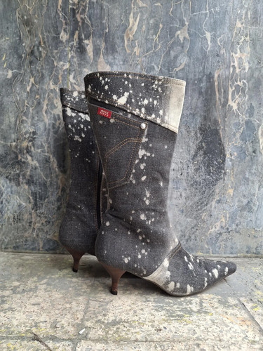 Stivali denim vintage y2k - y2k, miss