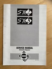 GEM Generalmusic SX2 quadro elettrico Service Manual Schematic Diagrams NUOVO originale