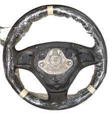 Volante In Pelle Cucitura Nera