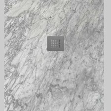 WHITE CARRARA MARBLE SHOWER