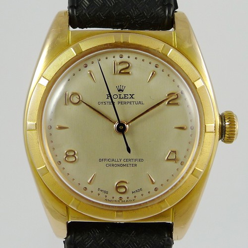 Rolex bubble back oro - -,