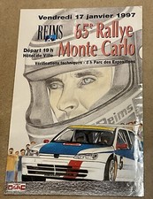RALLY MONTE CARLO 1997 POSTER