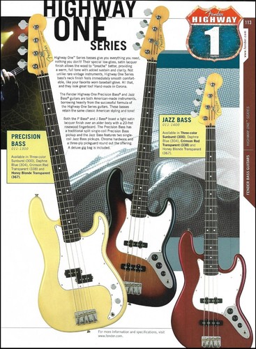 Fender highway one series - fender,