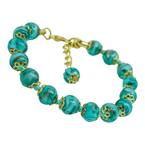 Bracciale vetro murano - bracciale, in