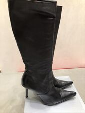 Original EMANUELA PASSERI Boots Black - Size 5.5 UK- stivali Emanuela Passeri