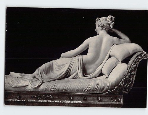 Cartolina paolina borghese - cartolina,