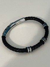 BRACCIALE STROILI UOMO PELLE E