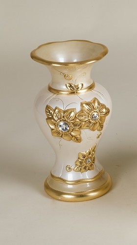 Vaso grande con fiori - vaso,