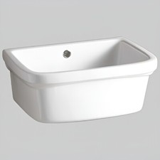 PILOZZO IN CERAMICA LAUNDRY 45x36 BIANCO MADE IN ITALY