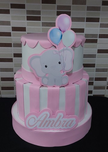 Torta scenografica battesimo - torta,
