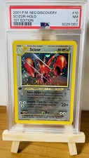 Pokemon PSA 7 Scizor Holo 1st