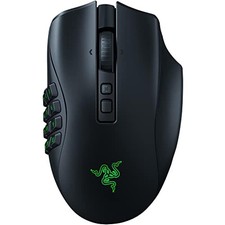 Razer Naga V2 Pro - Mouse da Gioco Wireless MMO con Rotella Hyperscroll Pro (3 P