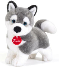Husky Marcus Cane Peluche Gioco, Regalo Natale E Compleanno | 11X22X21Cm Taglia 